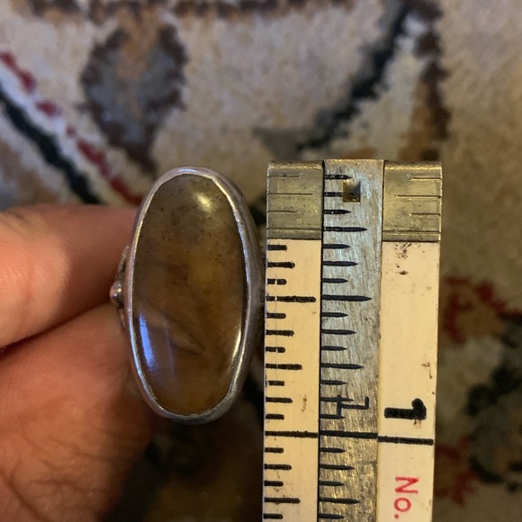 Sterling jasper ring - Picture 4 of 4